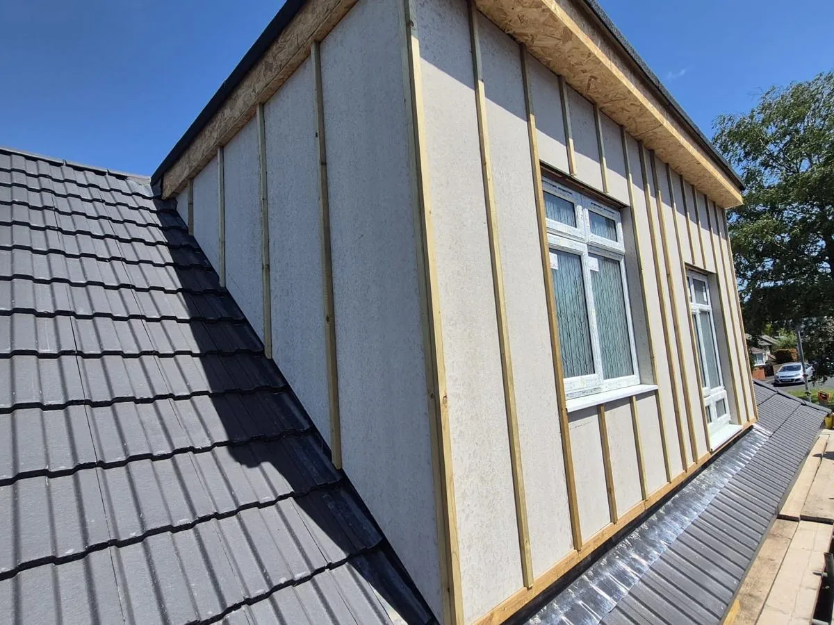 Marley Major new roof, complete with new dormer in a custom guided design.